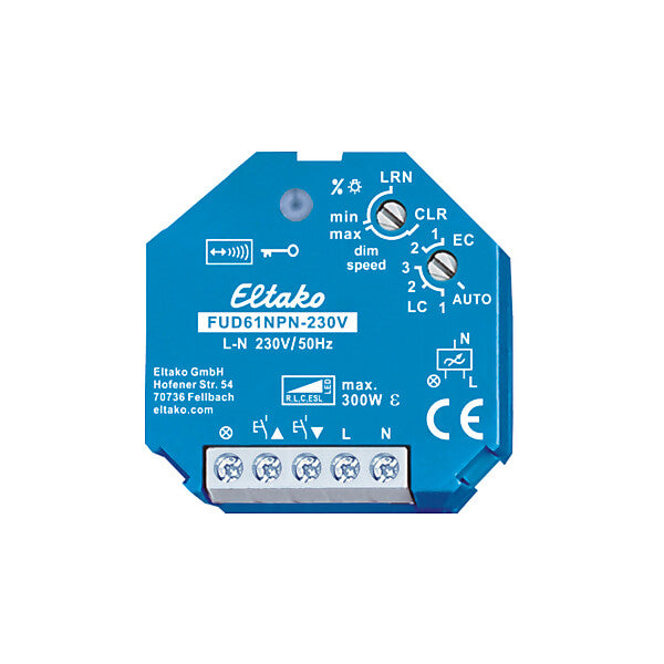 Eltako Funkaktor Universal Dimmschalter FUD61NPN-230V